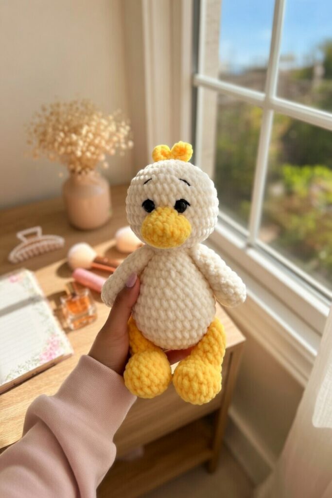 Chubby Duckling Amigurumi — Free Crochet Pattern (Cute Plush Toy)
