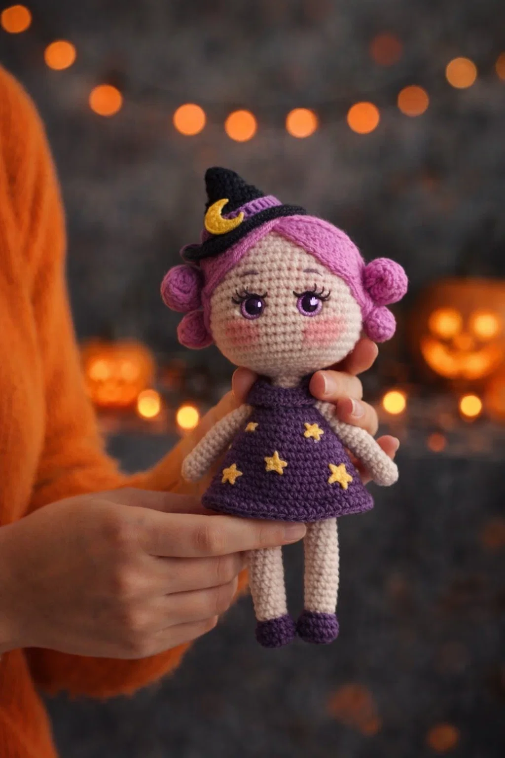 Crochet dolls and people