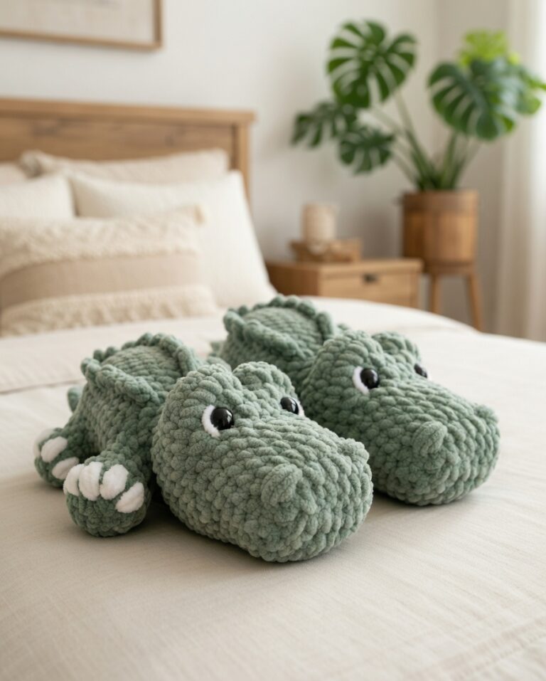 Alligator Crochet Pattern