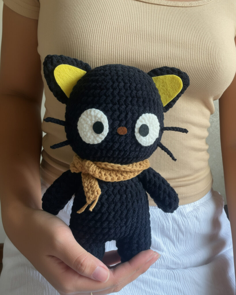 Black Cat Crochet Pattern